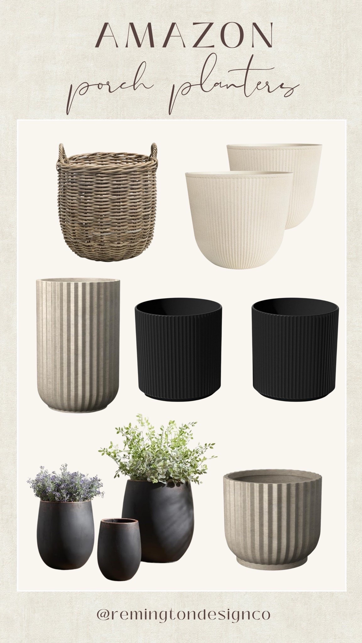 Amazon porch planters! ✨

Home finds - Style tips - Porch planters - Fall finds 

#LTKStyleTip 

