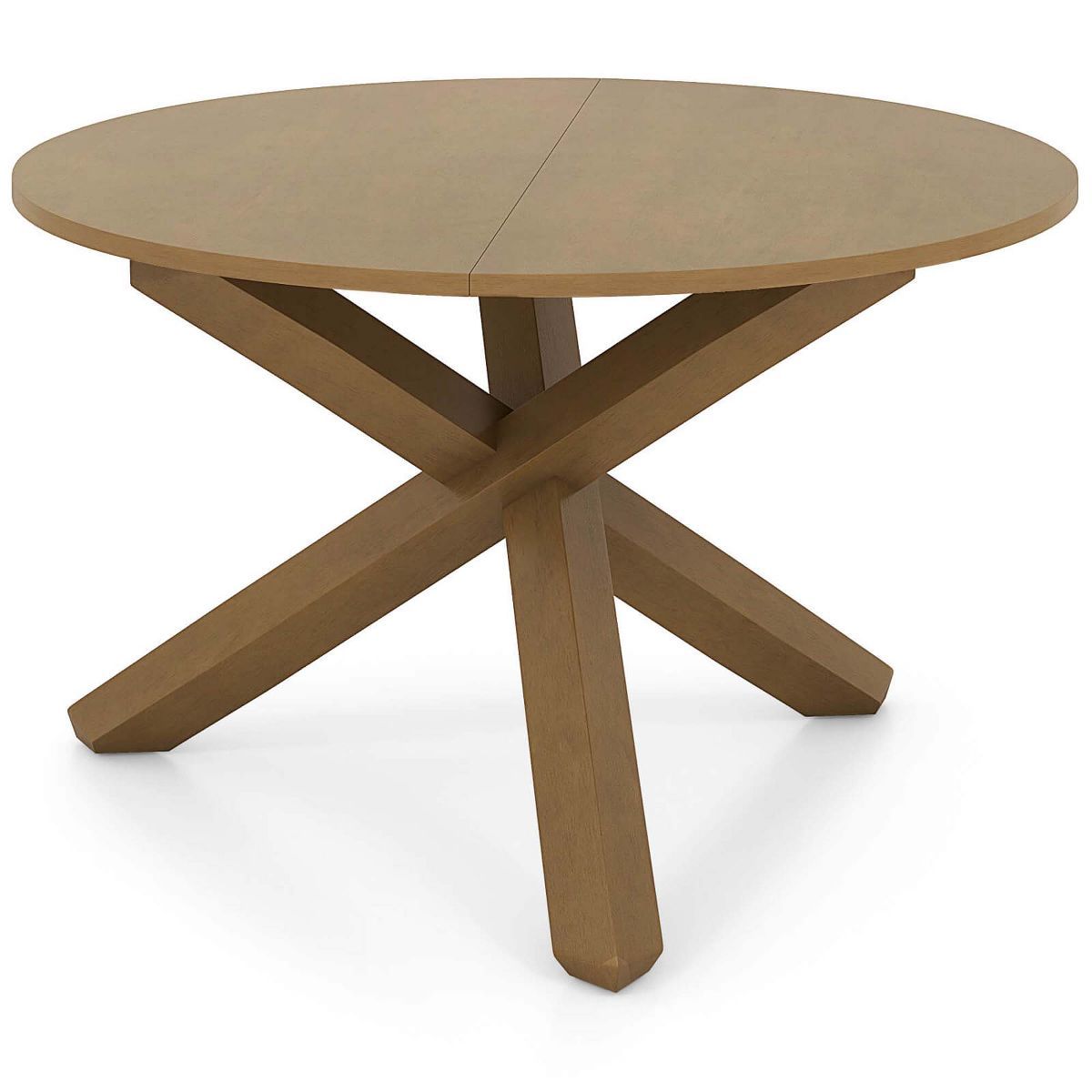 Costway 47" Round Dining Table with Solid Acacia Wood Legs for 4-6 Person for Kitchen | Target
