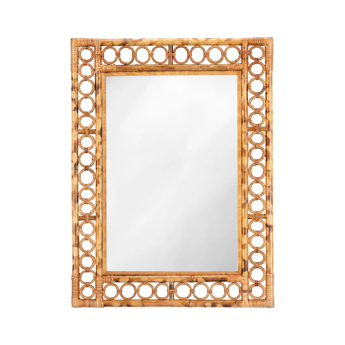 Marche Mirror in Natural Bamboo | Wayfair North America