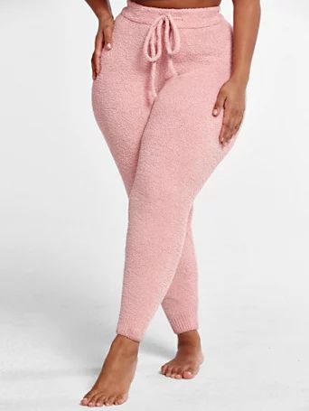 The Cuddle Joggers in Blush - Fashion To Figure | Fashion to Figure