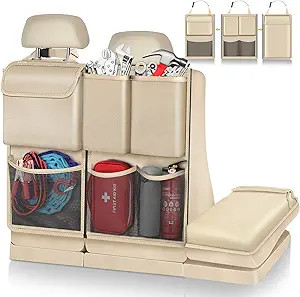 FINPAC Car Trunk Organizer and Storage, Detachable Seat Back Hanging Organizers Storage with Zipp... | Amazon (US)