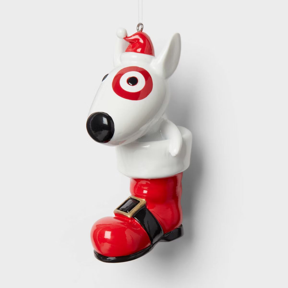 Bullseye in Santa Boot Christmas Tree Ornament - Wondershop™ | Target