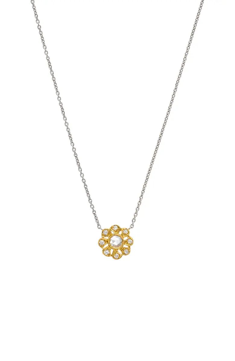 Sethi Couture Floral Diamond Pendant Necklace | Nordstrom | Nordstrom