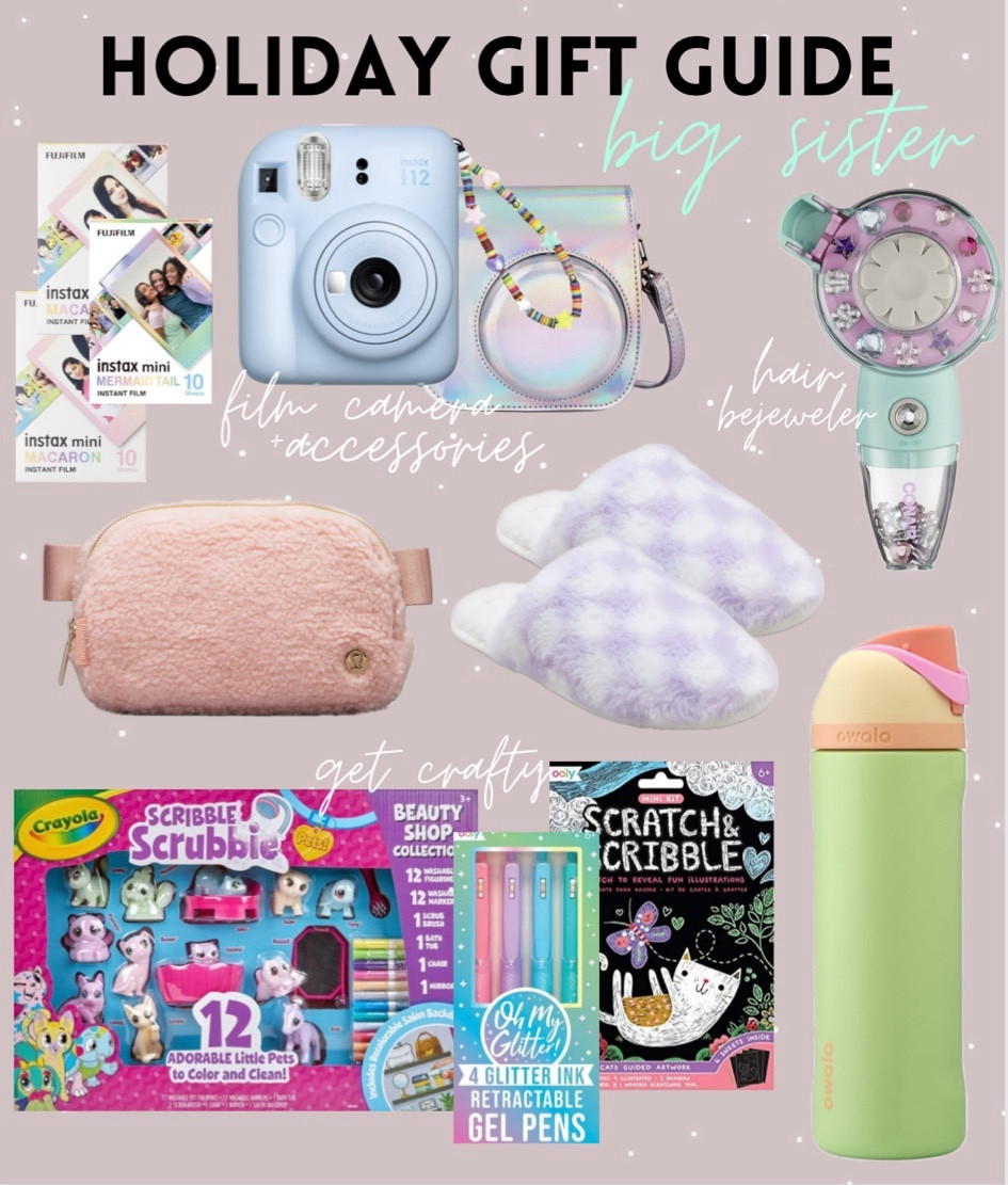 Based off of 7/8 yr old girl ✨
Gift guide, instax camera, checker slippers, Owala, toys, girl gift 

#LTKHoliday #LTKkids #LTKGiftGuide