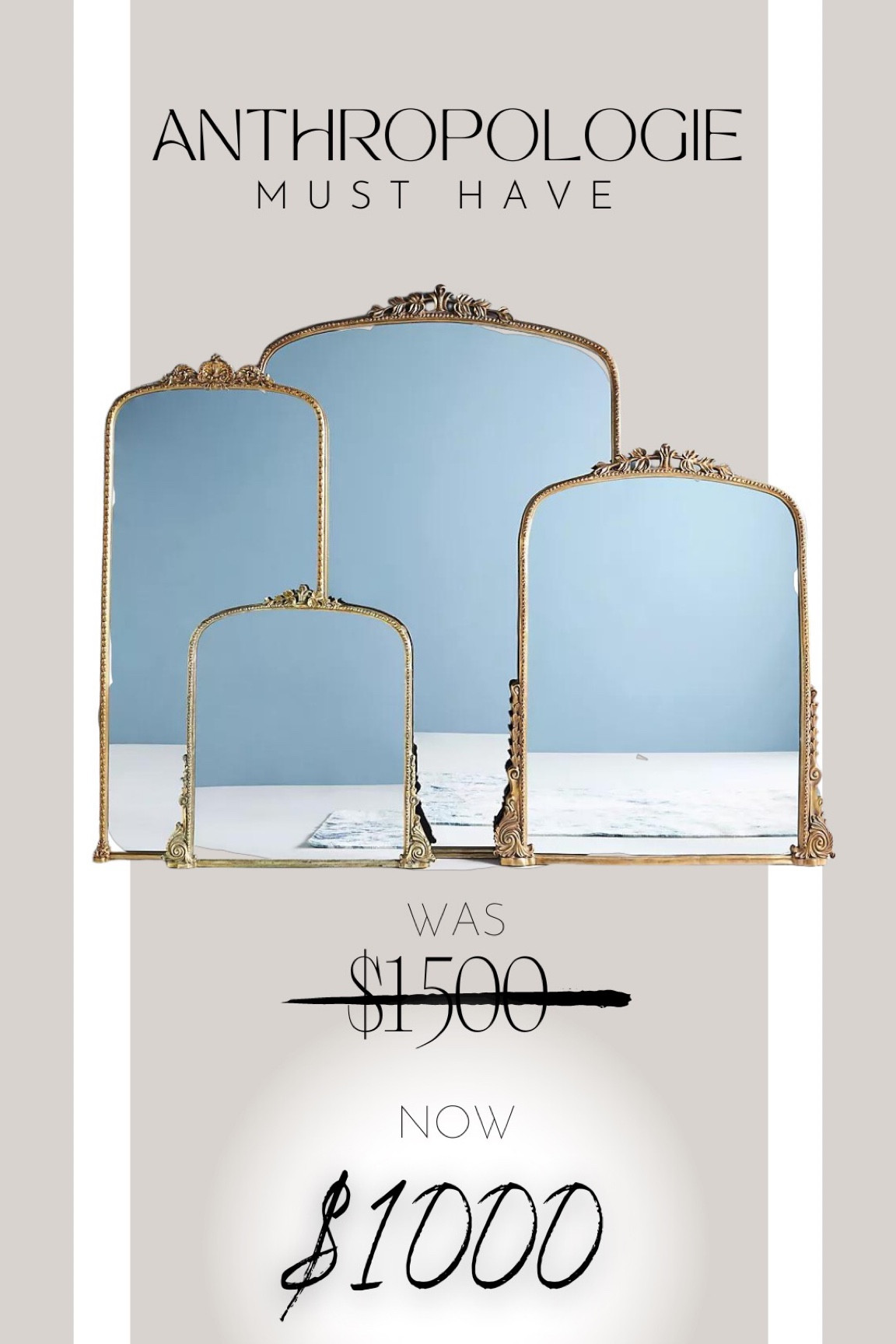 The highly coveted anthropologie Primrose mirror is on sale now!!!  

Designer, decor, designer mirror, gold mirror, floor, length mirror for mirror, influencer essentials dryer, 2023 home trends Anthropologie sale

#LTKxAnthro #LTKFind #LTKhome