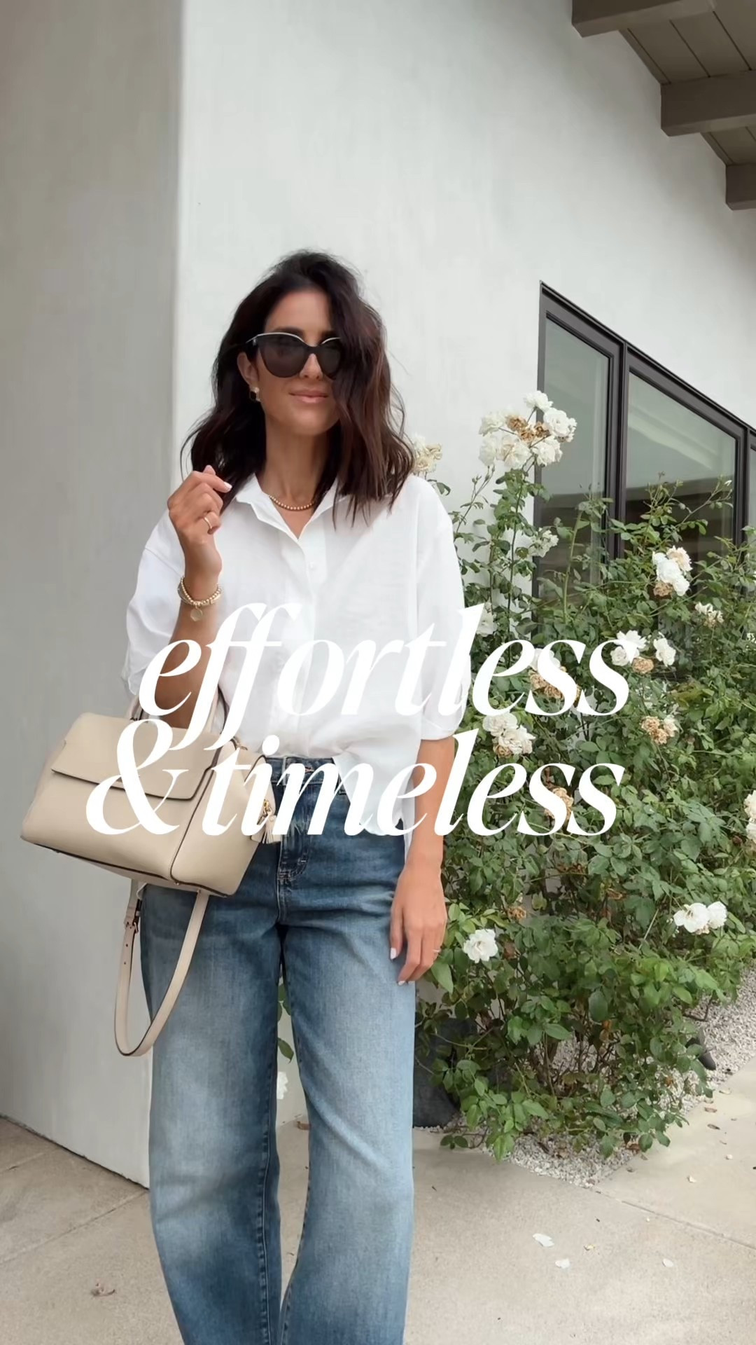 Effortless and timeless! This blouse is something I recommend for everyone to have in their closet. I’m just shy of 5-7” wearing the size medium and size 2 jeans from Zara #stylinbyaylin #aylin

#LTKFindsUnder100 #LTKFindsUnder50 #LTKStyleTip