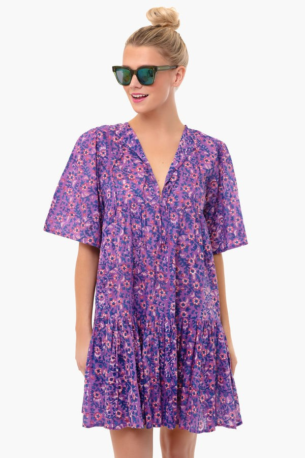 Violet Wildflower Isla Dress | Tuckernuck