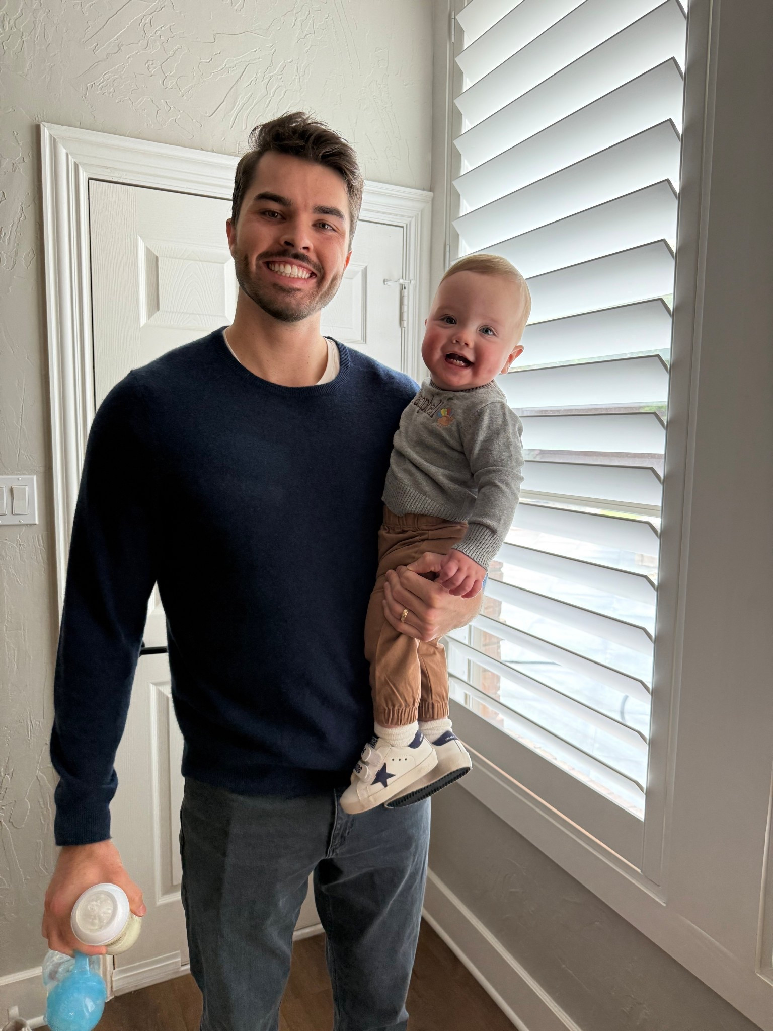 Father and son coordinating sweaters! 
Men & baby 

#LTKFindsUnder100 #LTKMens #LTKBaby