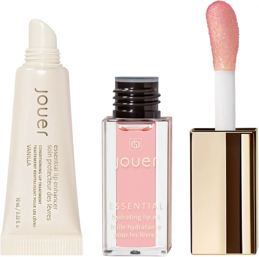 Jouer Hydrating Lip Oil & Vanilla Lip Enhancer | Amazon (US)