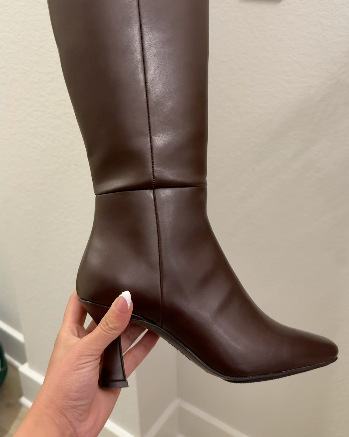 Brown boots every woman need in her closet. So comfortable and perfect for wide legs. 

#LTKFindsUnder100 #LTKCyberWeek #LTKGiftGuide