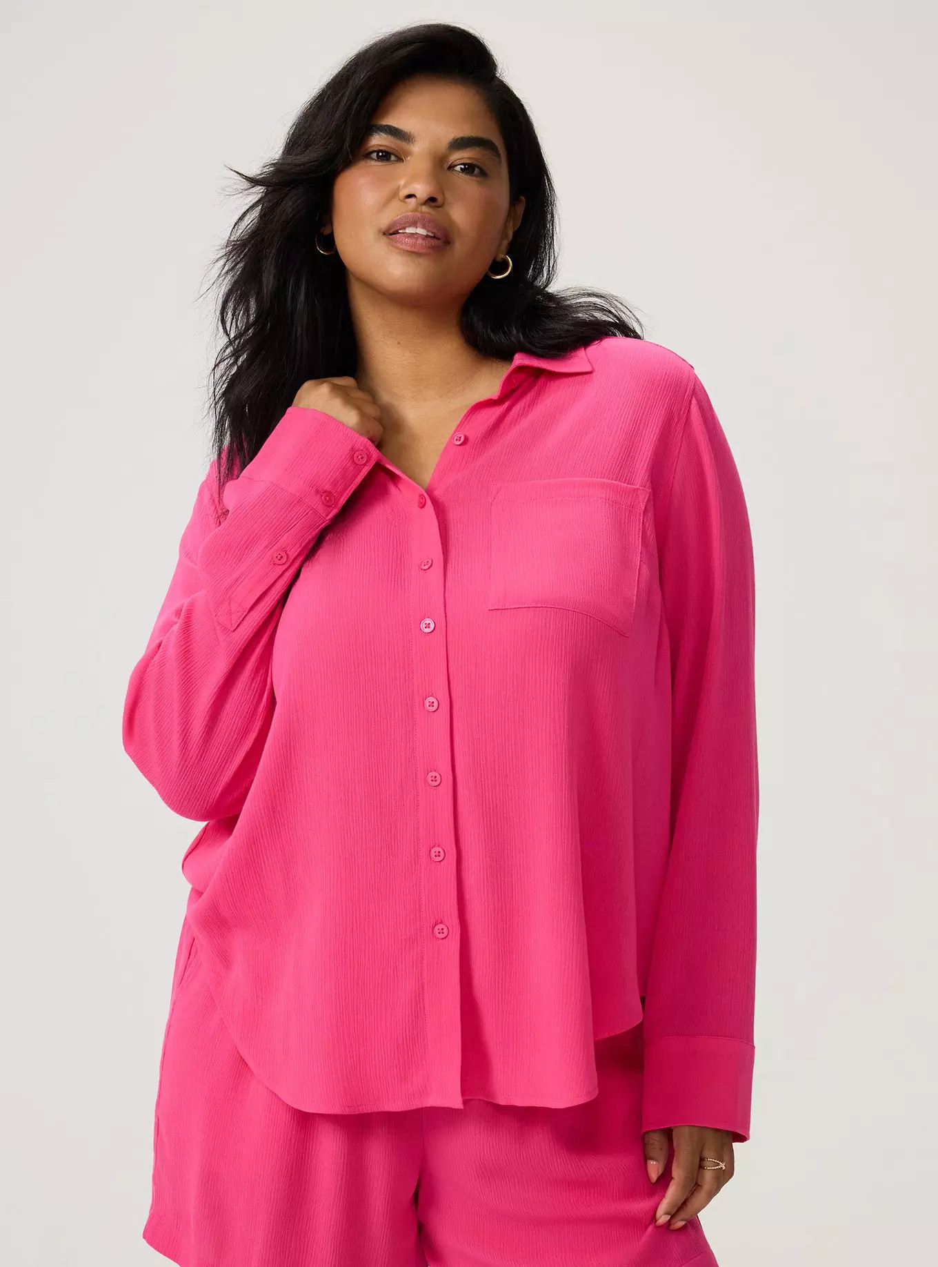 Lizzie Button-Up Shirt | Torrid (US & Canada)