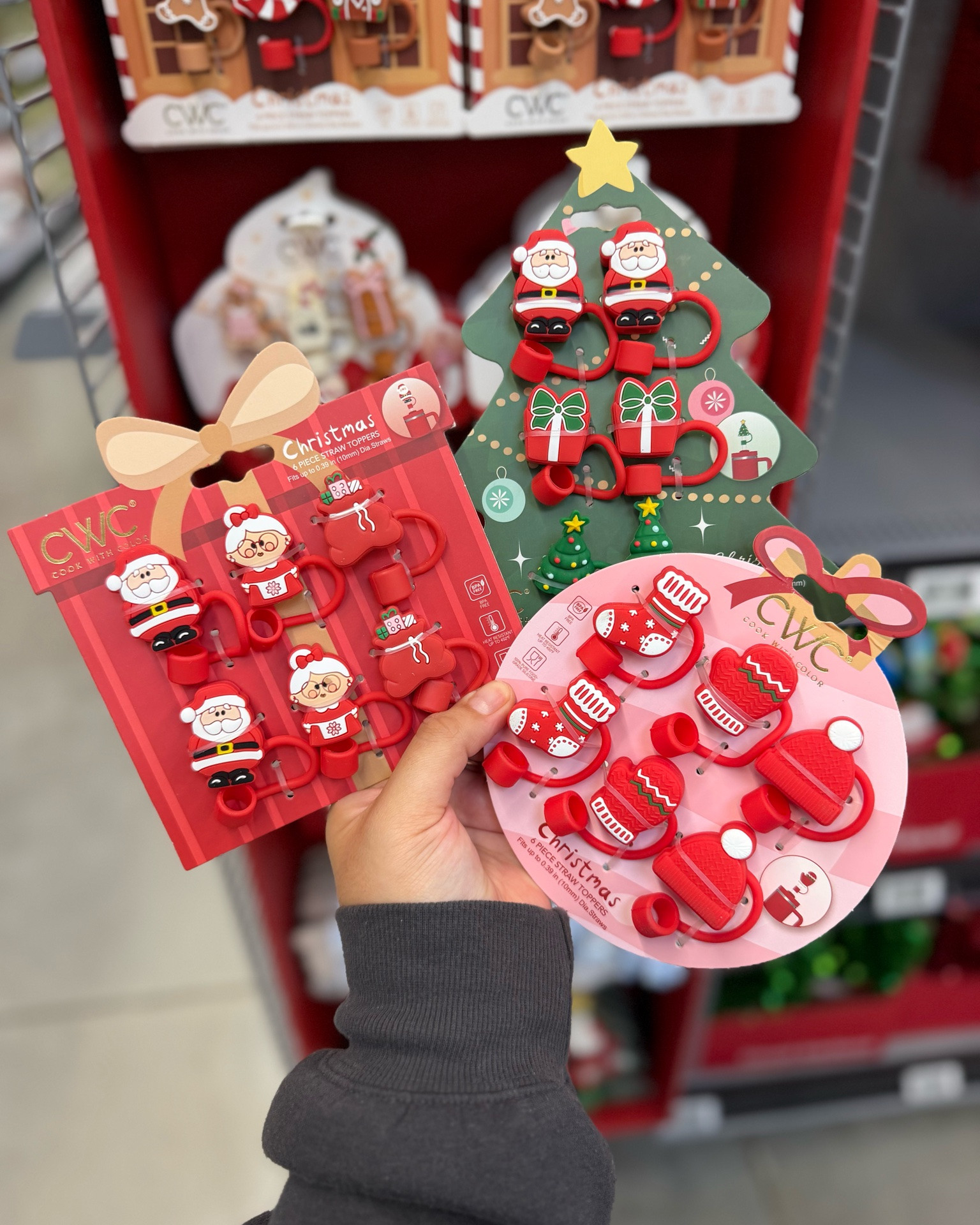 Adorable Cook With Color straw toppers Christmas themed, perfect for using with the season or for gifting! 🎅🏻🎄

Linking them here, items missing will be linked when available 🔗❄️

LTKmomlife #LTKSeasonal #LTKHome