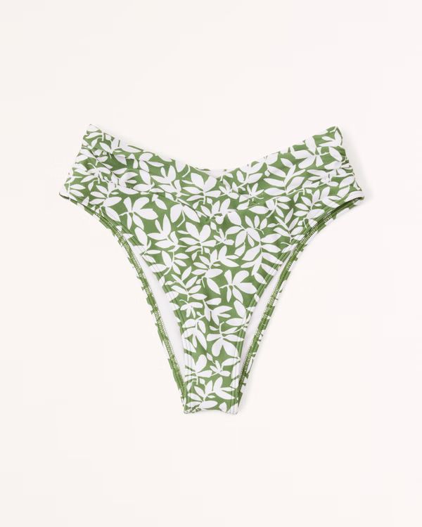 Mid-Rise Tall-Side Cheeky Bottoms | Abercrombie & Fitch (US)