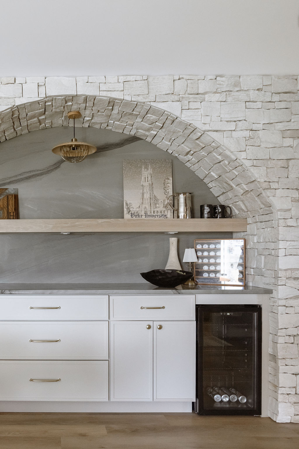 Welcome to the bathroom remodel at our Organic Sports Bar basement renovation project! 🌙 #LTKInteriorDesigner #LTKDesigner #LTKInteriorDesign #LTKRenovation #LTKRemodel 

 