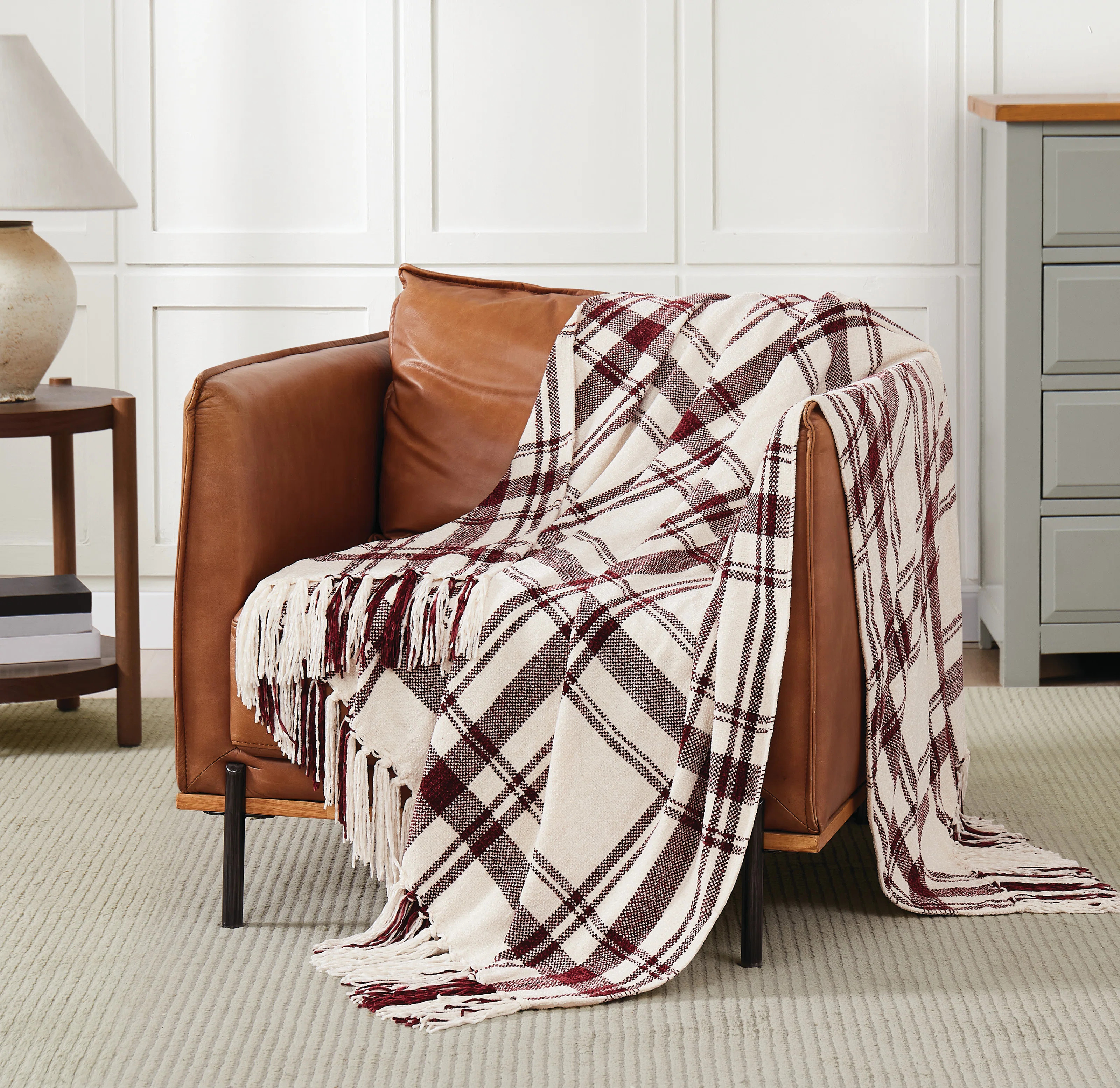 Truly Soft Plaid Chenille 50x70 Throw & Reviews | Wayfair | Wayfair North America