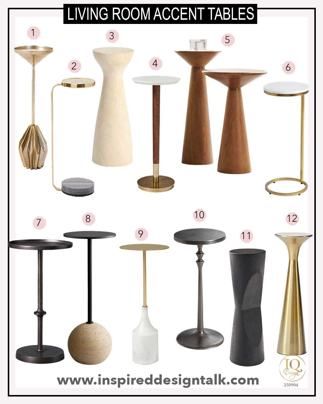 Which living room drink table is your style? Let me know in the comment which number(s) you love for your home. 

Gold drink table, marble table, living room decor, metal table, wood table, brass accent table, black small side table. 



#LTKHome #LTKStyleTip #LTKOver40