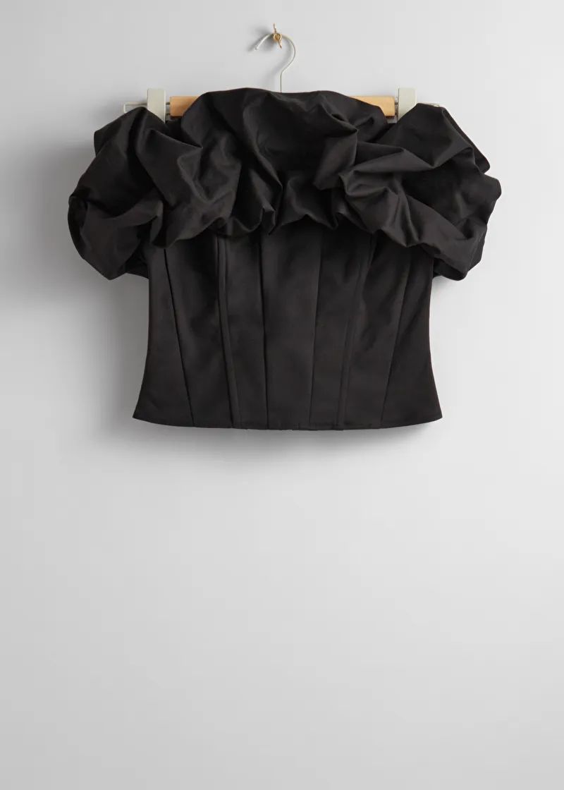 Ruffled Corset Top | & Other Stories US