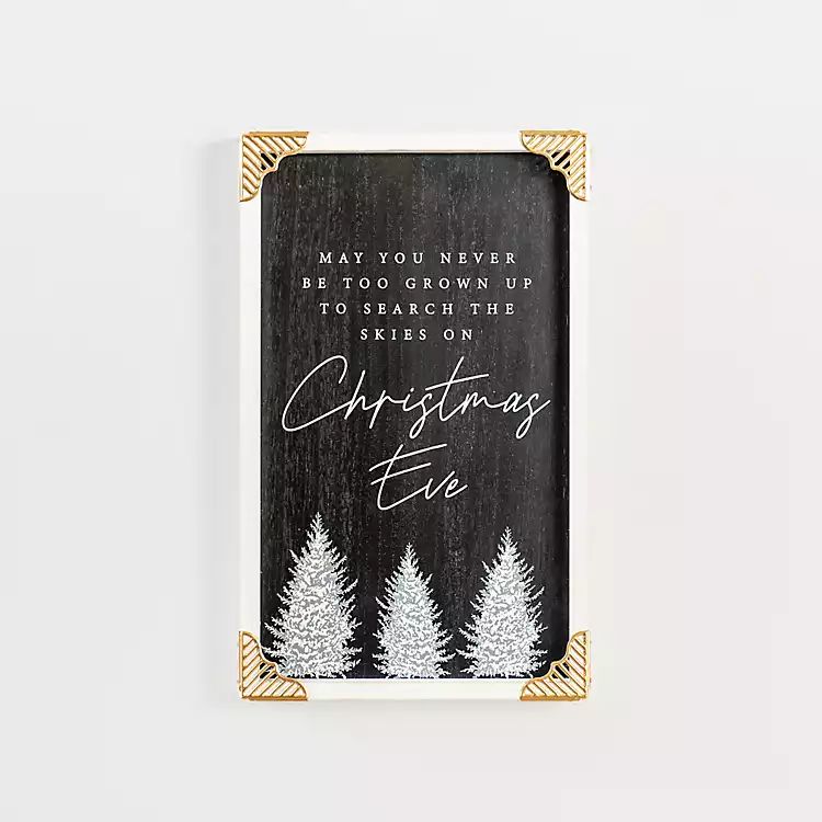 Search the Skies on Christmas Eve Wall Plaque | Kirkland's Home