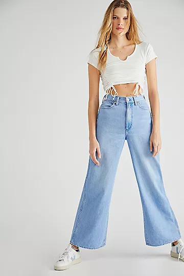 Wrangler Worldwide 661 Wide-Leg Jeans | Free People (Global - UK&FR Excluded)
