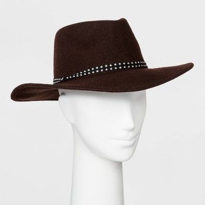 Women's Felt Panama Hat - Universal Thread™ Brown | Target