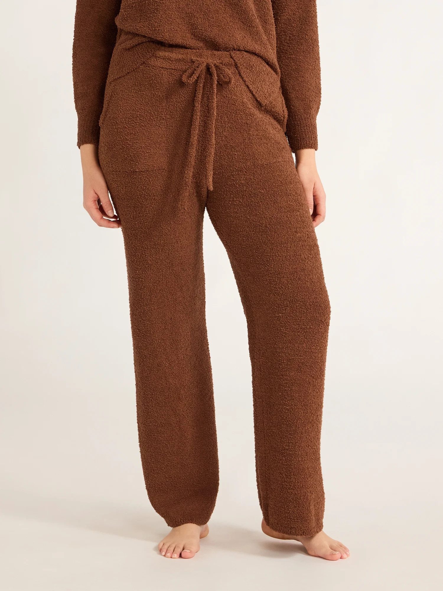 Joyspun Women's and Women’s Plus Chenille Pull-On Pants, 28” Inseam, Size XS - 3X - Walmart.c... | Walmart (US)