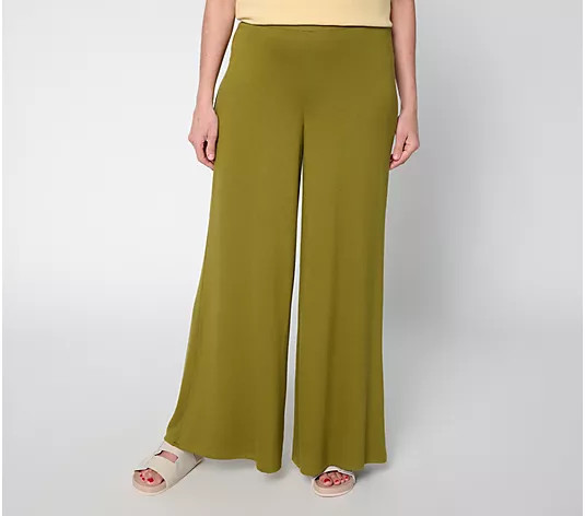 Peace Love World Regular Full Length Comfy Pants - QVC.com | QVC