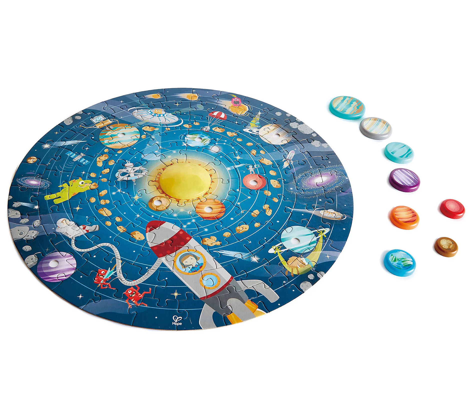 Hape Solar System Puzzle - 100pc | QVC