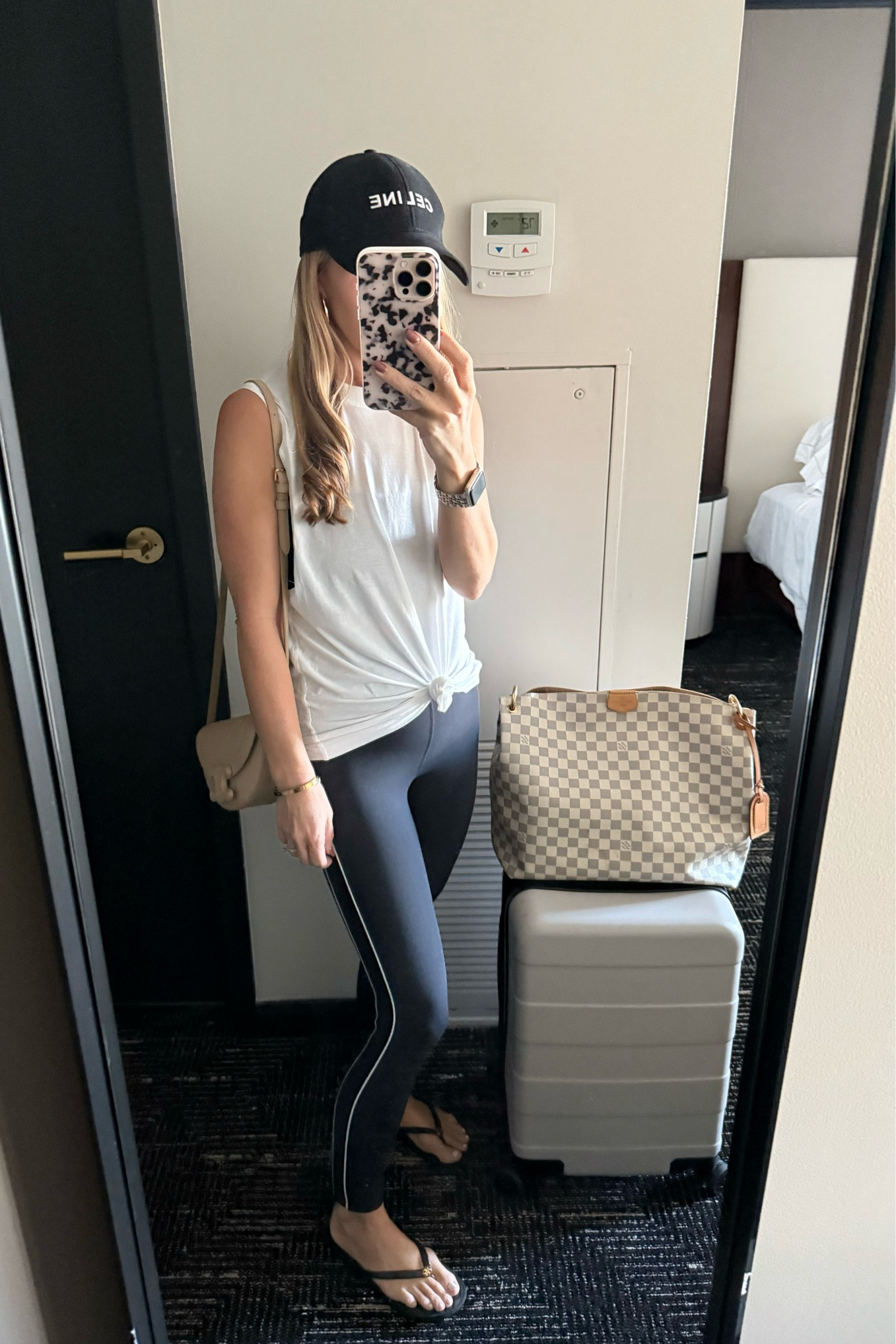 Travel outfit, tank on sale! Leggings only $28 and sooo soft! 

#LTKSaleAlert #LTKTravel #LTKFindsUnder50
