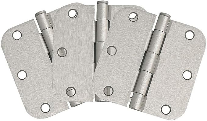 Design House 181412 3-Pack Hinge 3.5", Satin Nickel | Amazon (US)