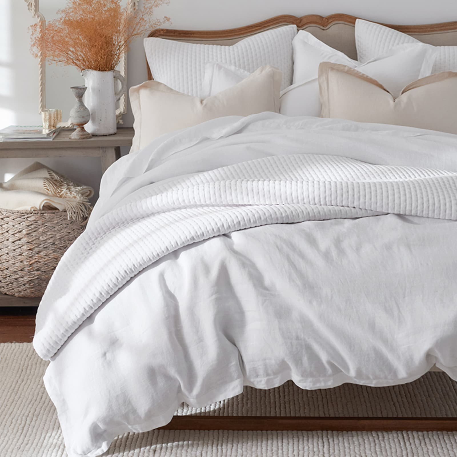 Legends Hotel™ Relaxed Linen Duvet Cover | The Company Store