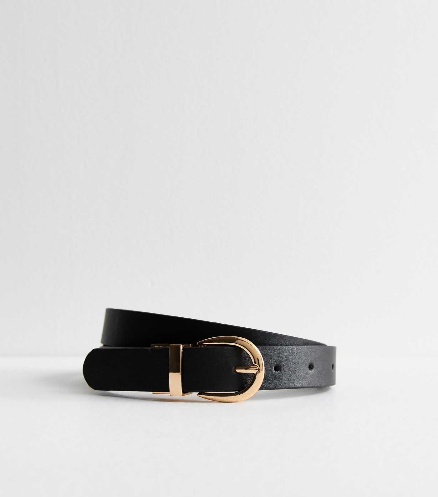 Black and Brown Reversible Leather-Look Belt 
						
						Add to Saved Items
						Remove from S... | New Look (UK)