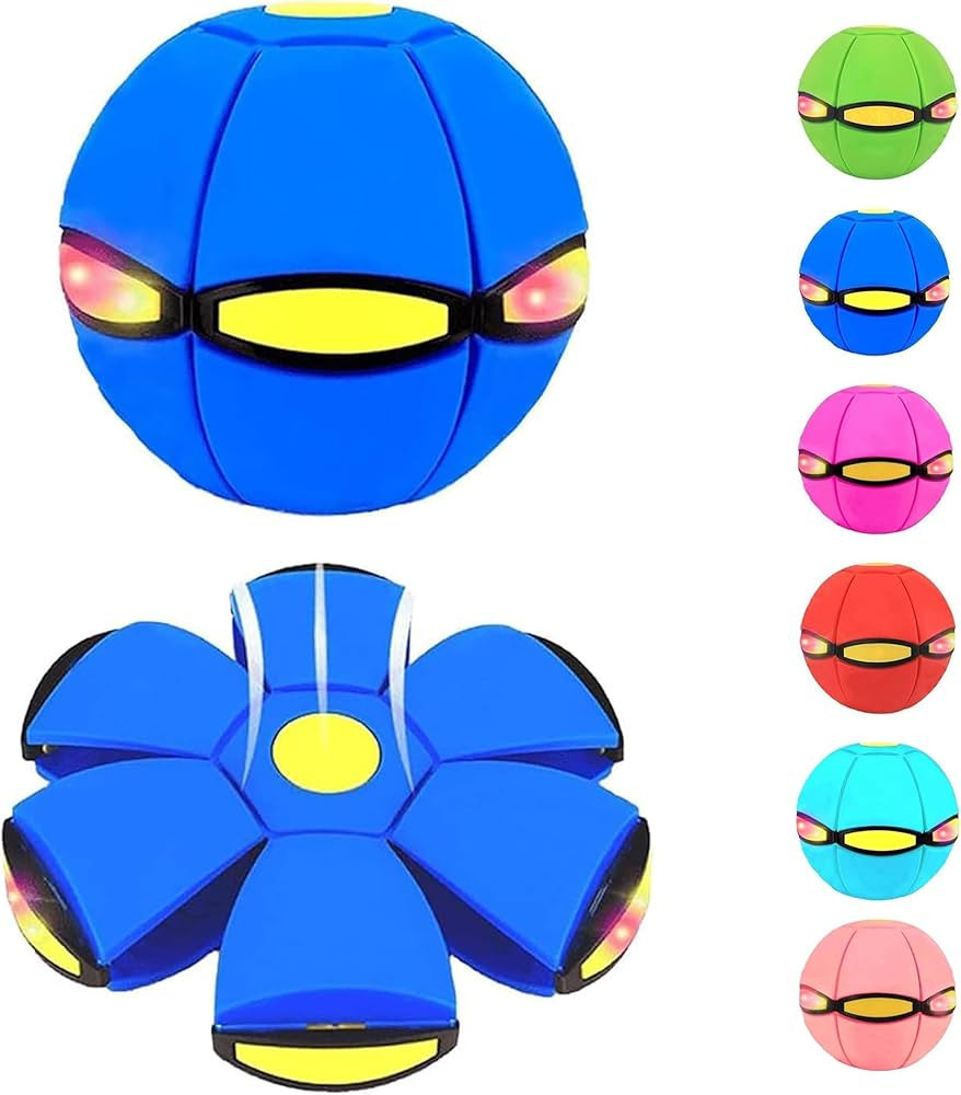 Magic Ball, Magic Bouncing Ball with 6 Light, Dual Form Freely Switchable, Parent-Child Interacti... | Amazon (US)