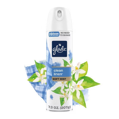 Glade Room Spray Deodorizer Air Freshener - Clean Linen - 7.3oz | Target