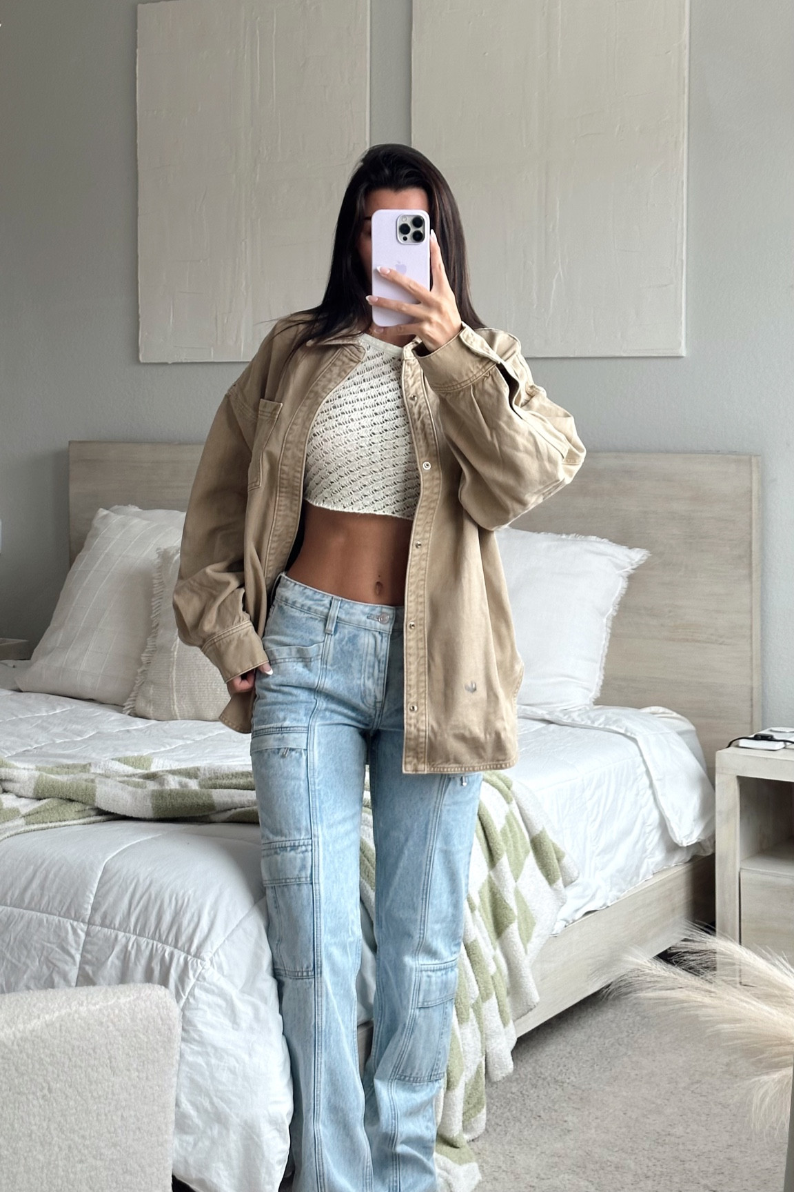 REVOLVE TRY-ON HAUL!!!! (For reference im 5’5 & wearing small in everything). This cargo jacket is perfect for the fall, along with the low rise jeans!!!

#LTKSale #LTKSeasonal #LTKGiftGuide