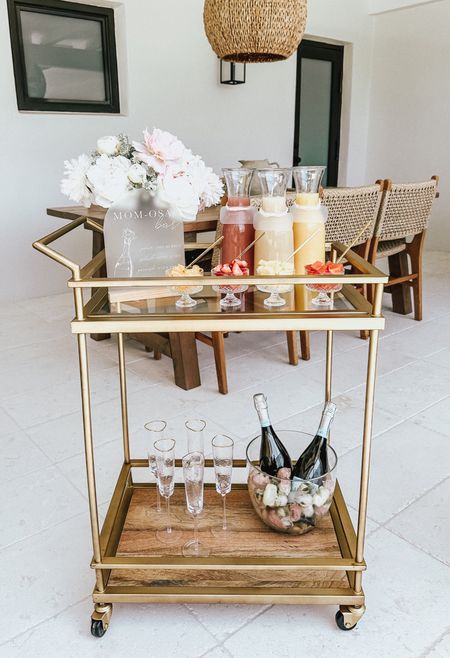 MOM-OSA BAR 🥂 create a mimosa bar for mom this Mother’s Day 🤍 linked everything I used here #mothersday #mothersdaybrunch #mothersdaygift #mothersdayidea #mama #mimosa #mimosabar #barcart #champagne #outdoor #outdoordecor #bar #target #amazon 

#LTKunder50 #LTKSeasonal #LTKhome