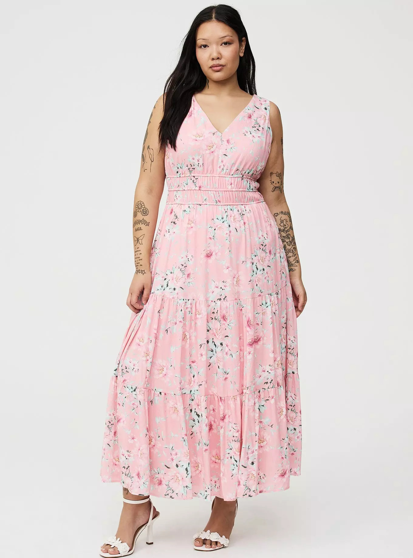 Tiered Gauze Maxi Dress | Torrid (US & Canada)