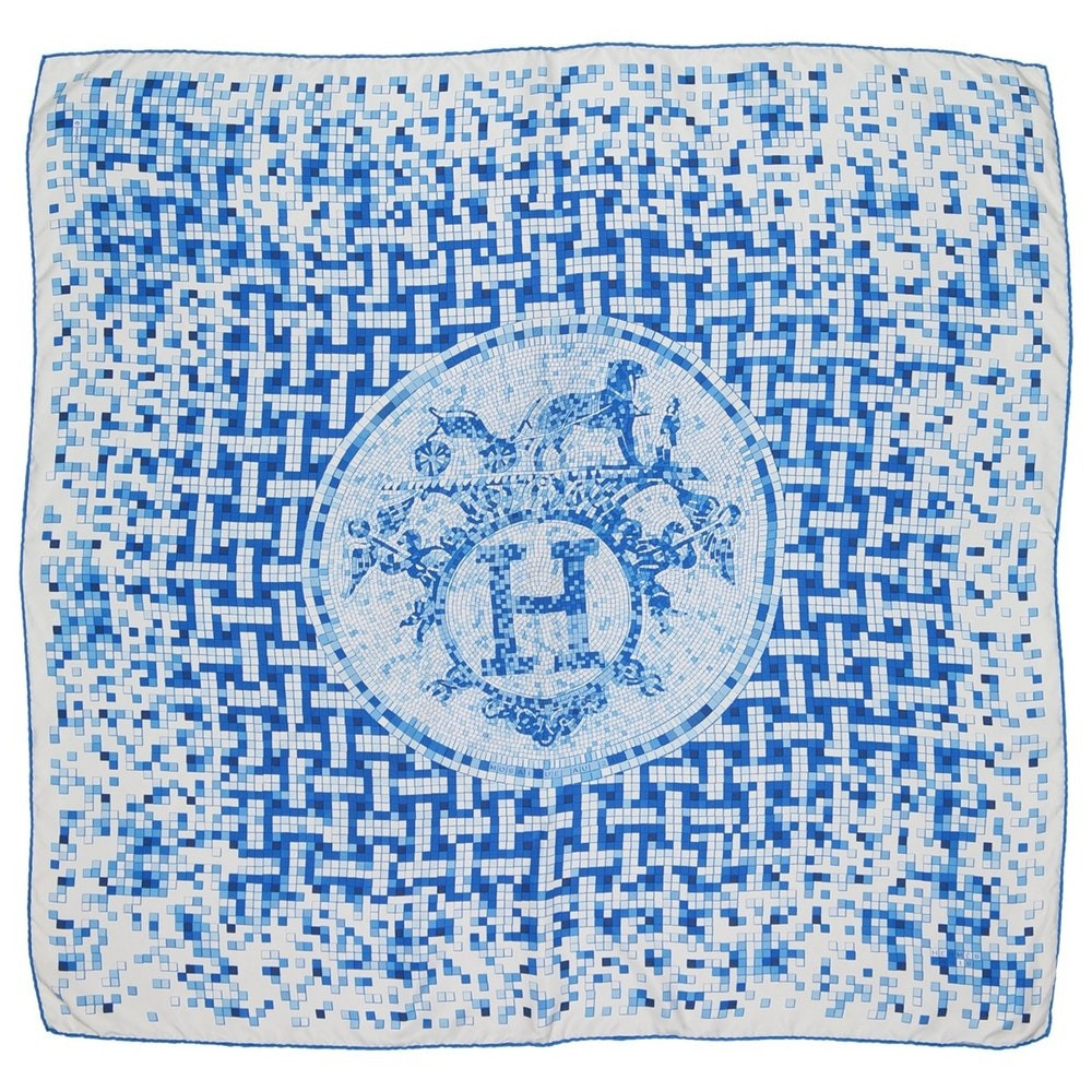 Carré Géant silk silk neckerchief 19 | Vestiaire Collective (Global)