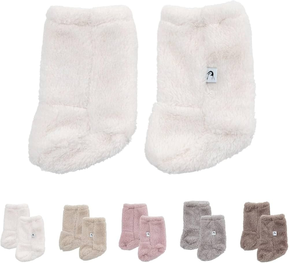 Konny Baby Fluffy Cozy Fleece Winter Booties for Infant (Cream) - Stocking Stuffers Christmas Gif... | Amazon (US)