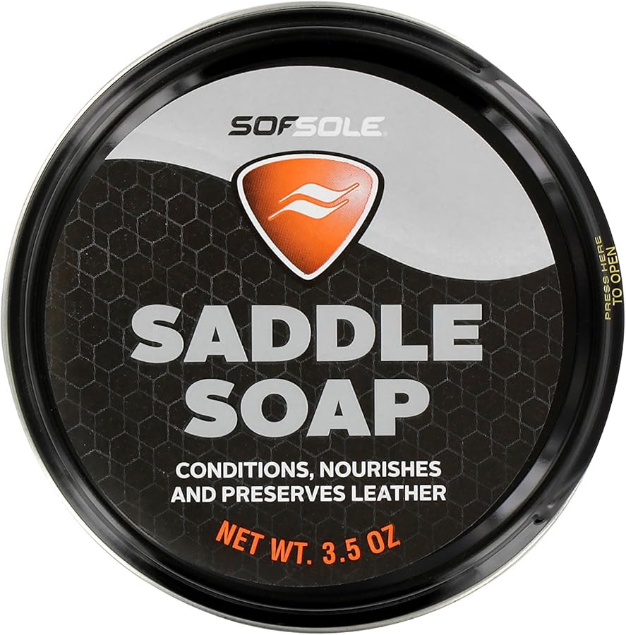 Sof Sole Saddle Soap Conditions, Nourishes & Preserves Leather, 3.5-Ounce | Amazon (US)