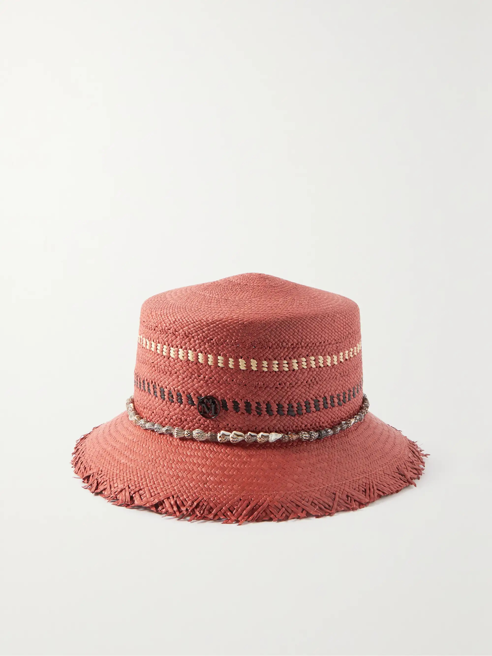 Arsene embellished straw bucket hat | NET-A-PORTER (US)