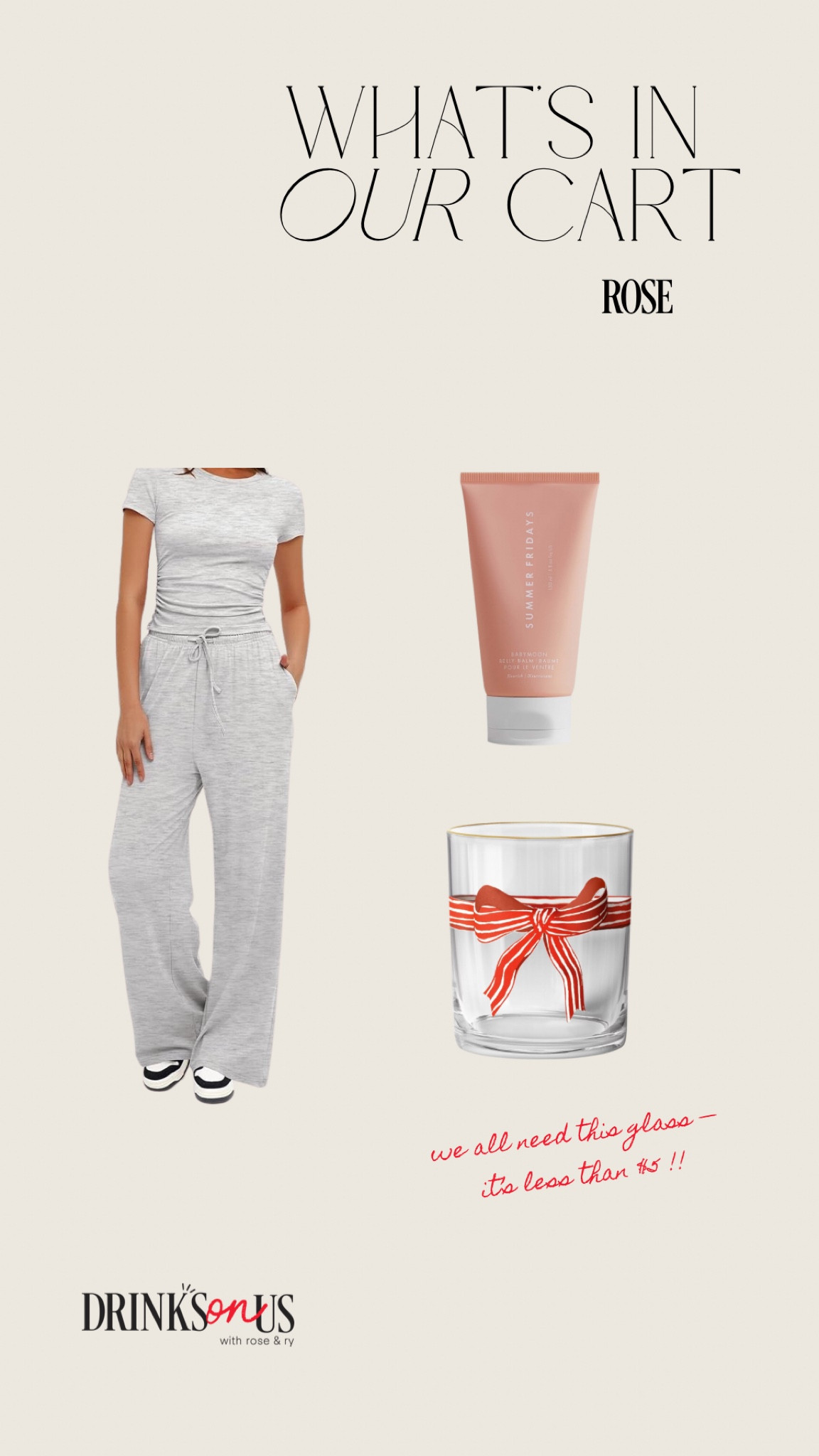 Products mentioned in Episode 61 of Drinks On Us, “Whats In Your Cart?” segment!! 

#LTKSeasonal #LTKBump #LTKHoliday