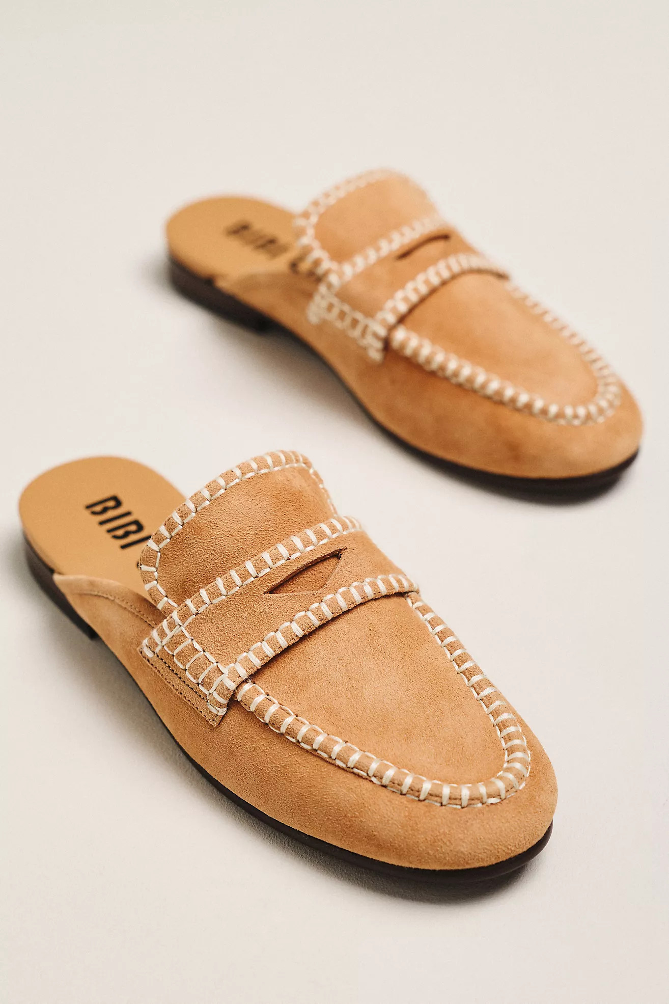 Bibi Lou Nela Suede Slip-On Loafers | Anthropologie (US)