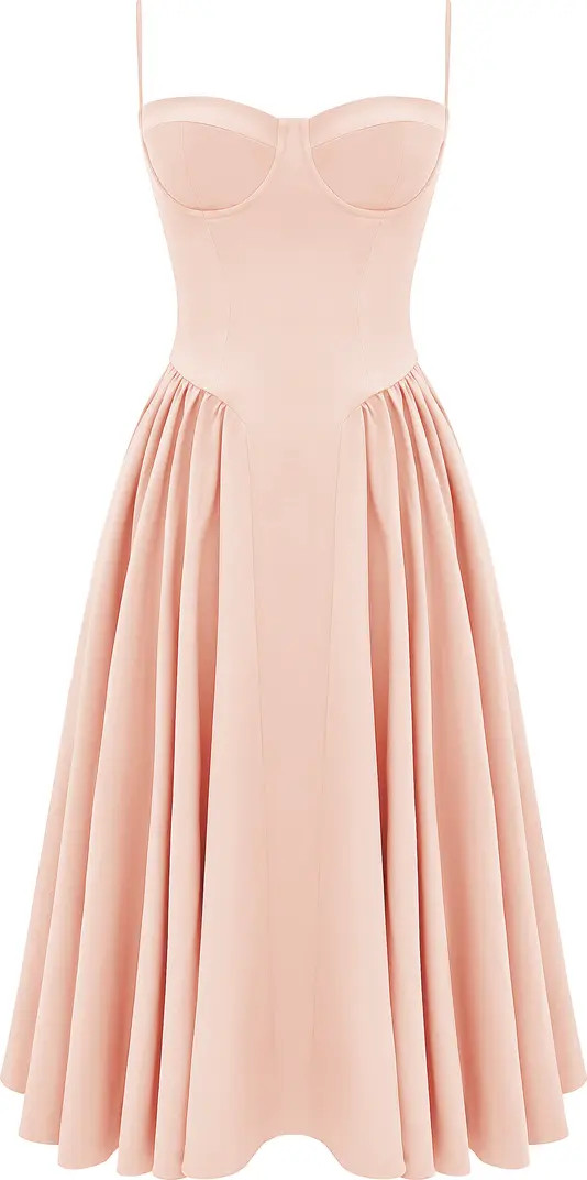 Samaria Corset Fit & Flare Dress | Nordstrom