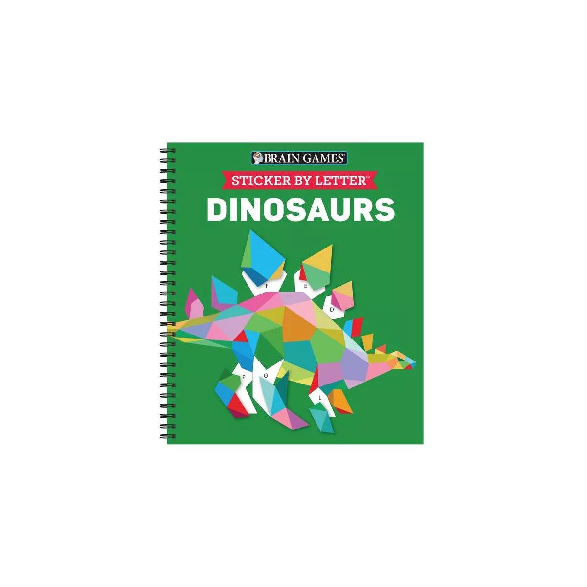 Brain Games - Sticker by Letter: Dinosaurs - Publications International Ltd & Brain Games & New S... | Target