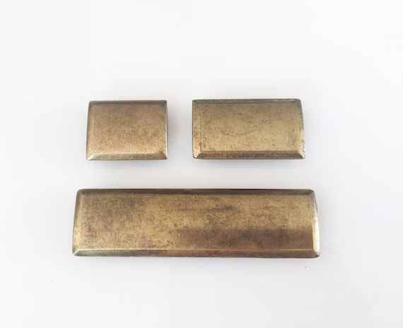 Roman Drawer Pulls in Antique Brass  Brass Cabinet Hardware | Etsy | Etsy (US)