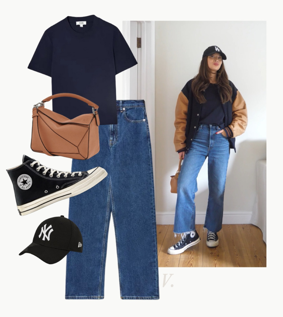 LOOK 4 from my What I Wore Last Week reel - linking a lot of alternatives for my Levi’s (but I wear a waist 27 and leg 29 in my ribcage ones!)