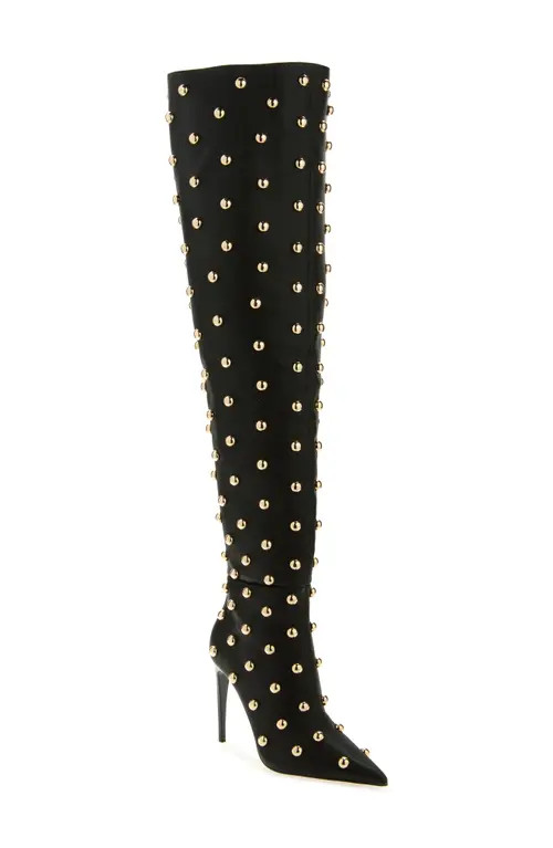 Steve Madden Spritz Over the Knee Boot in Black at Nordstrom, Size 6.5 | Nordstrom