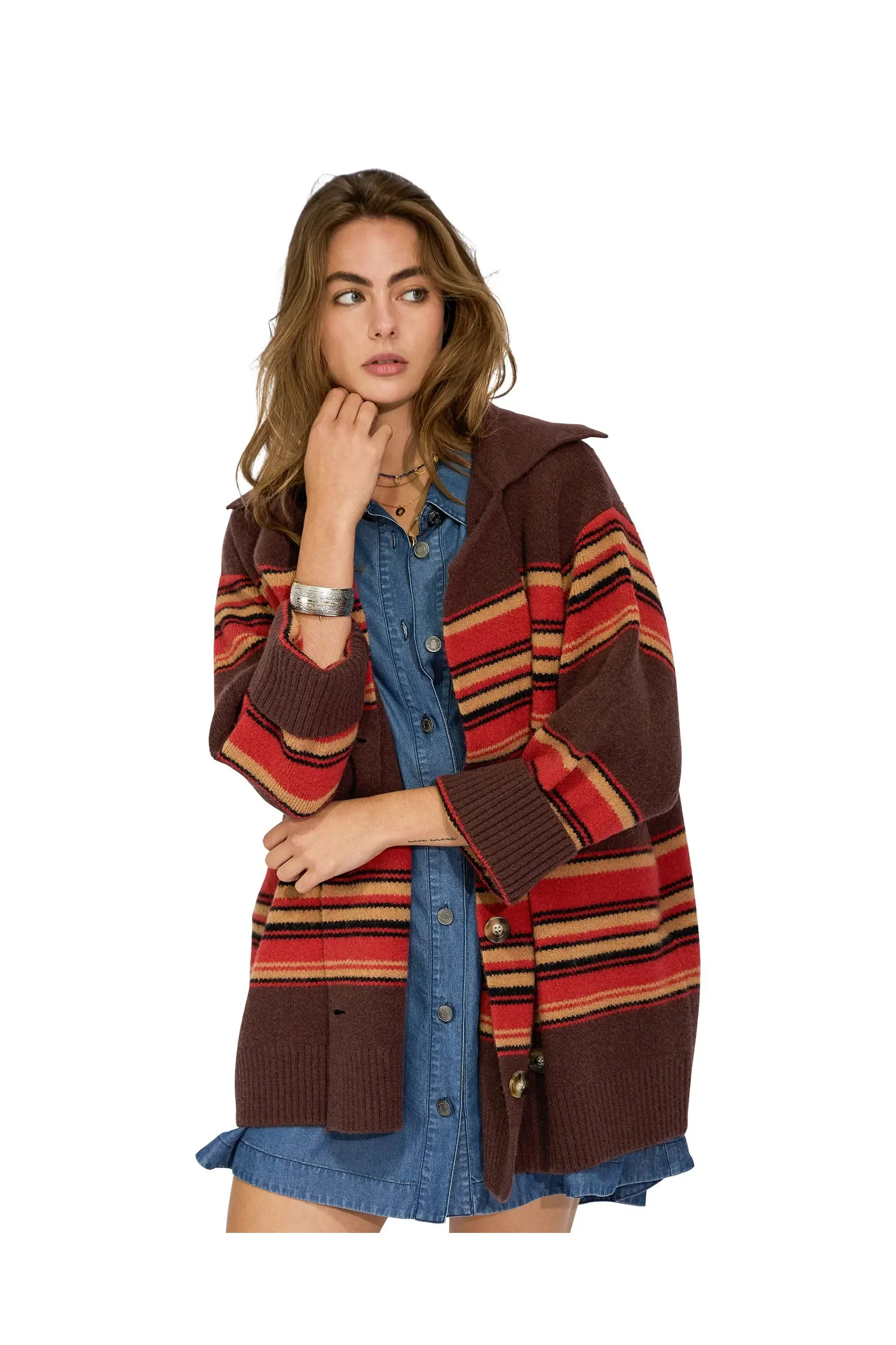 Belle & Bloom So Many Likes Oversized Knitted Cardi Coat (Women) | Nordstrom | Nordstrom