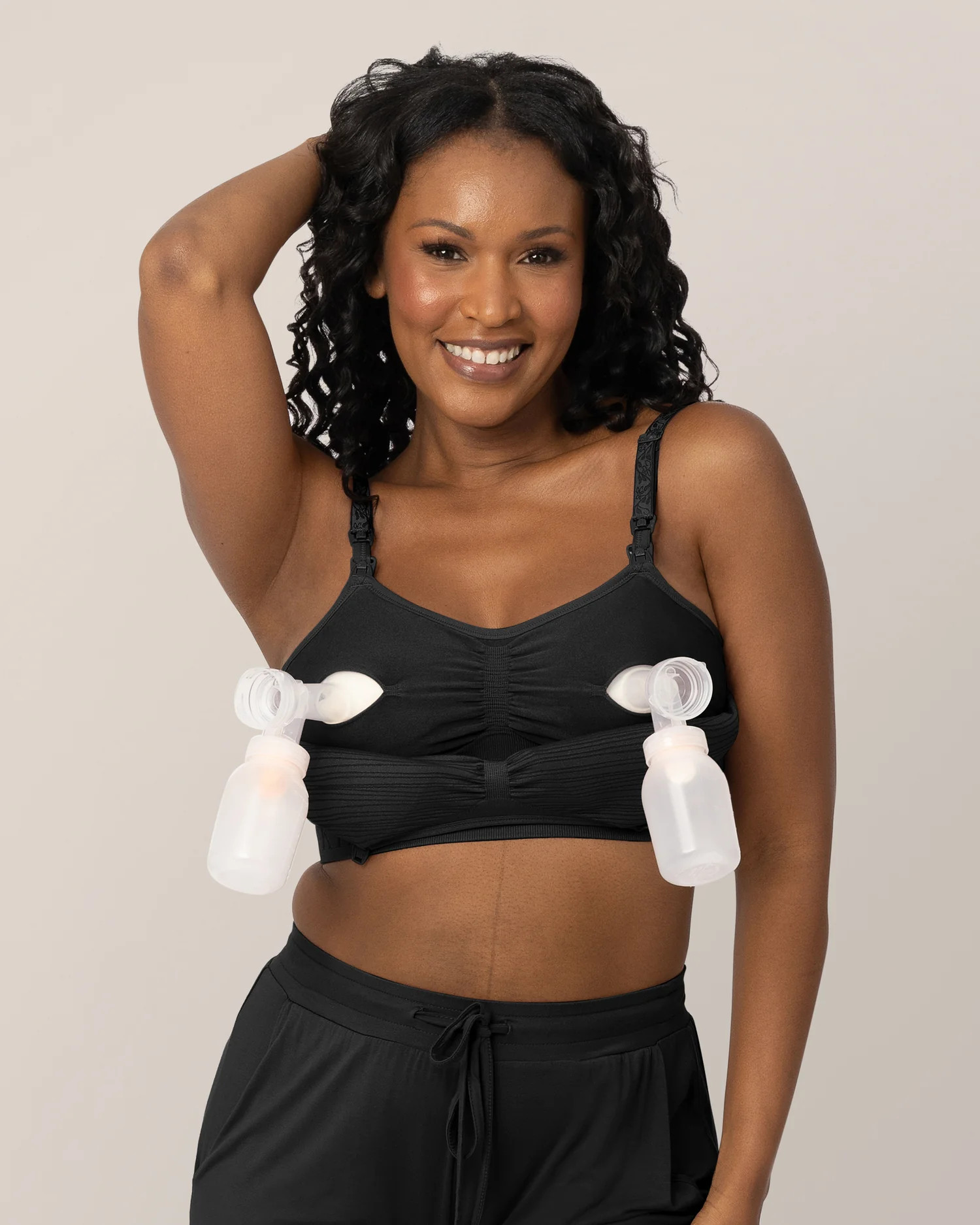 Sublime® Hands-Free Pumping & Nursing Bra | Beige – Kindred Bravely | Kindred Bravely