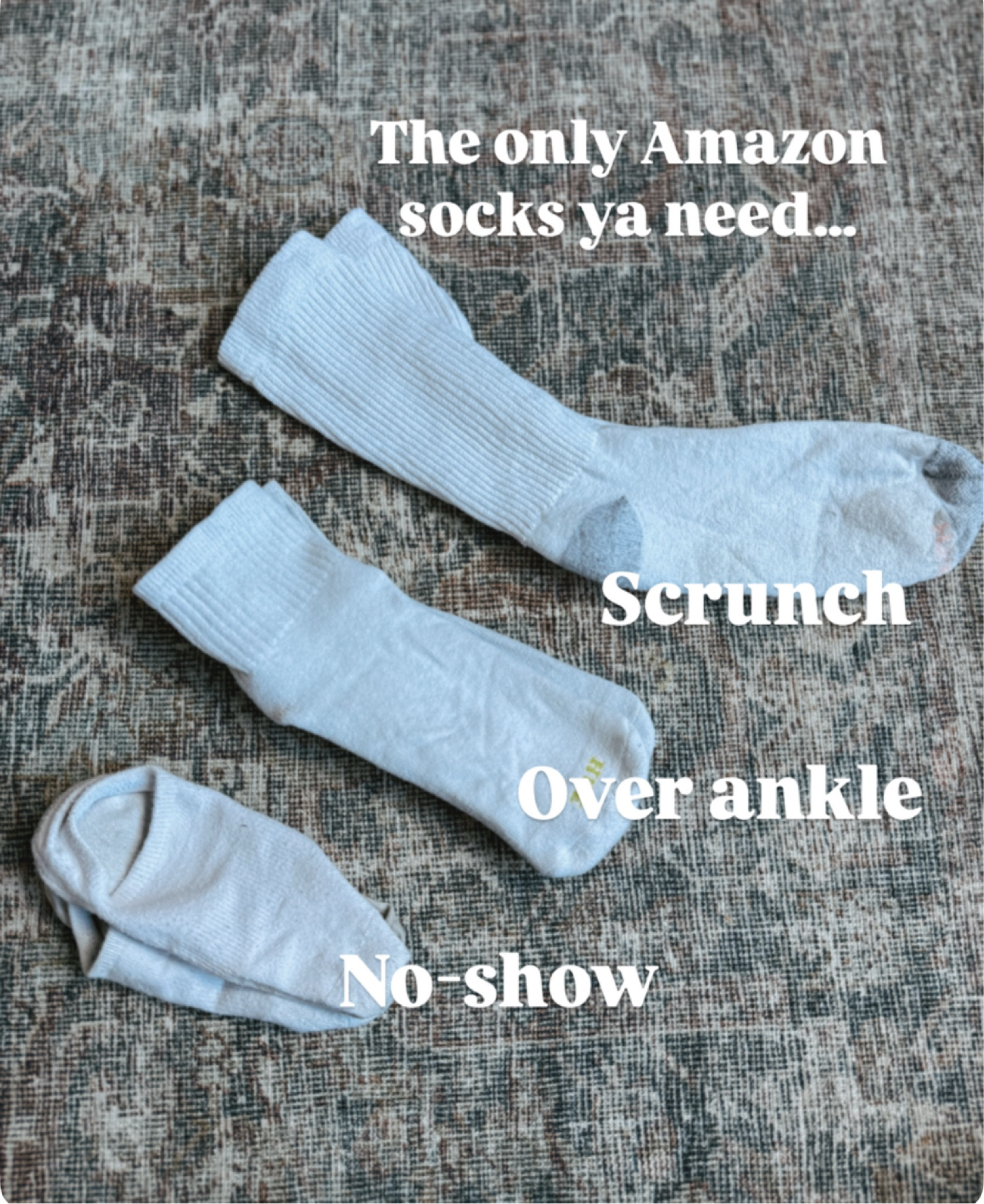 Best Amazon socks! 

#LTKFindsUnder50 #LTKSaleAlert #LTKStyleTip
